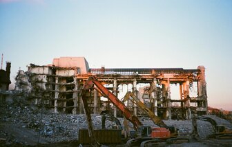 Commercial-demolition. Lancaster